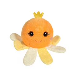 Jouet-Premier âge-Peluches-Peluche - peluche sonore pieuvre bellabloo friends - 18 cm