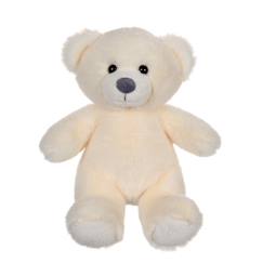 Jouet-Premier âge-Peluches-Peluche - peluche ours trendy beige, l'ours à câliner, 24 cm