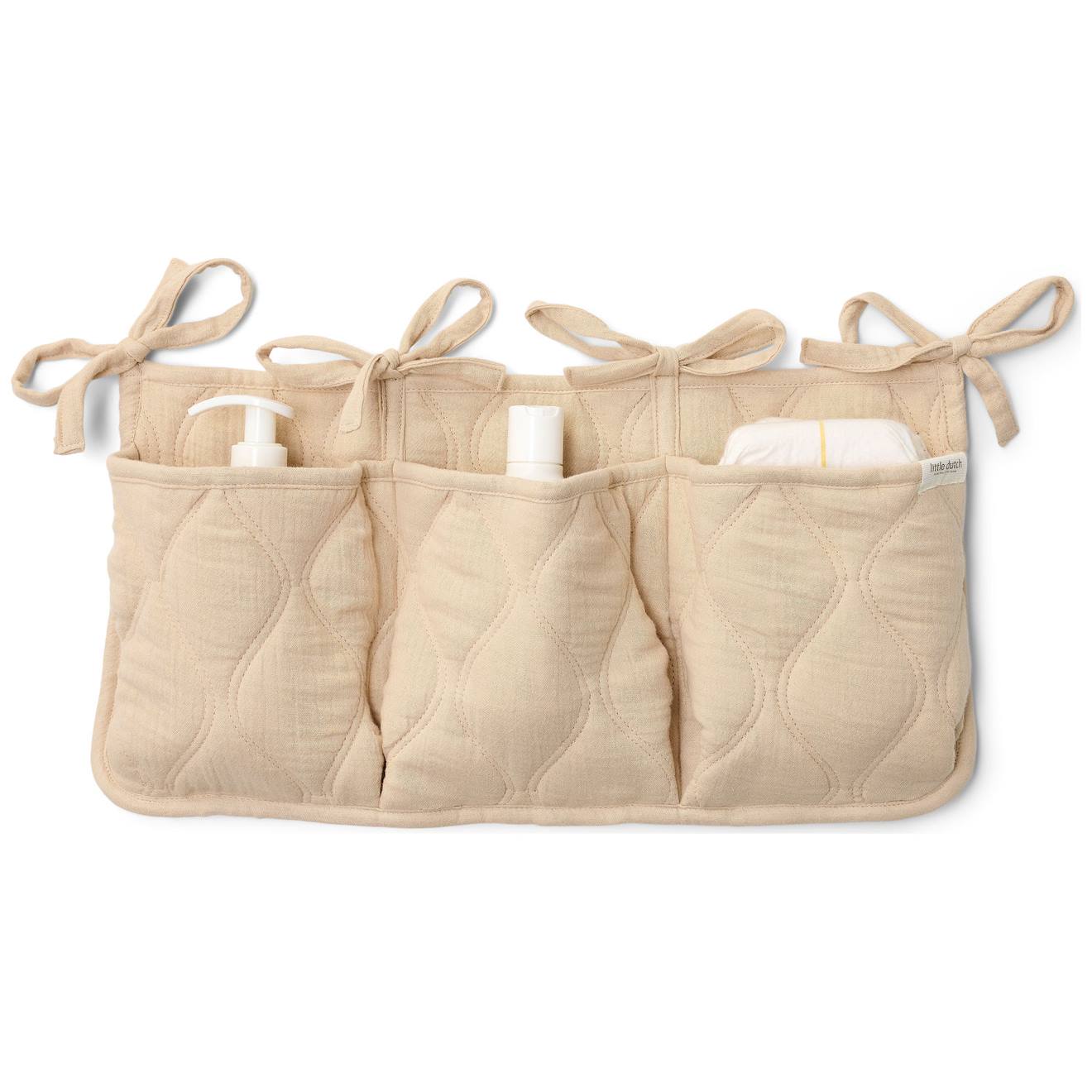 Organisateur De Lit Pure Soft Beige Beige (Little Dutch) - Image 1