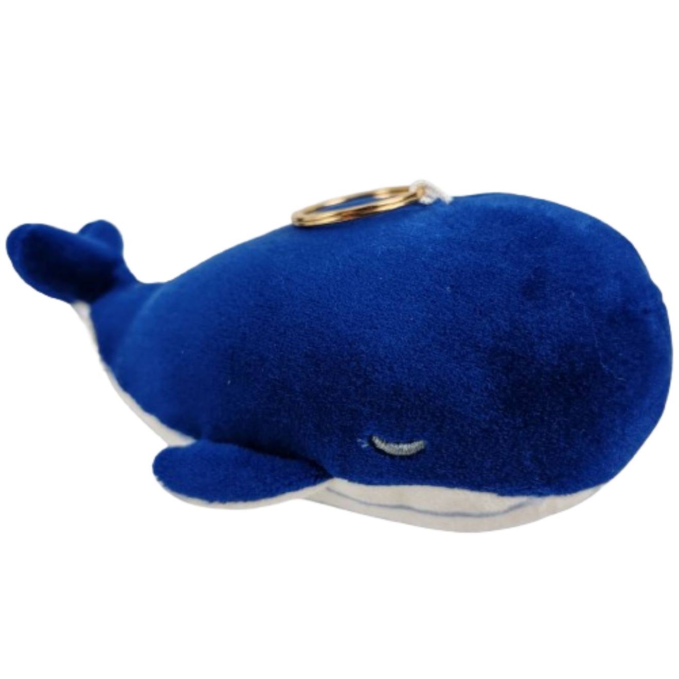 Porte-clé Peluche Nemu Nemu Kanaroa La Baleine (13 Cm) Bleu, Blanc (Nemu Nemu) - Image 2