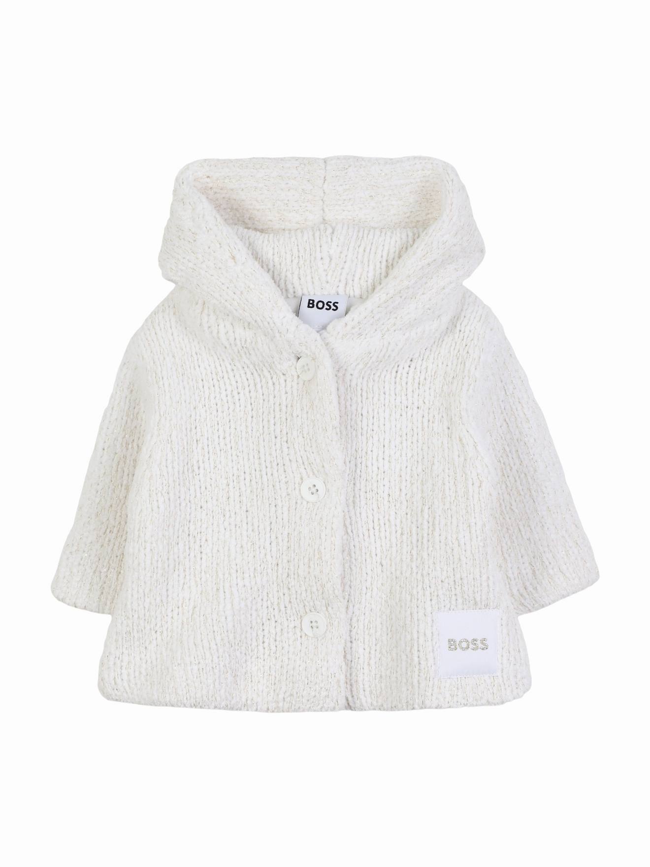 Gilet À Capuche Blanc