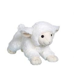 Jouet-Premier âge-Peluche - peluche agneau douceur beige - 20 cm