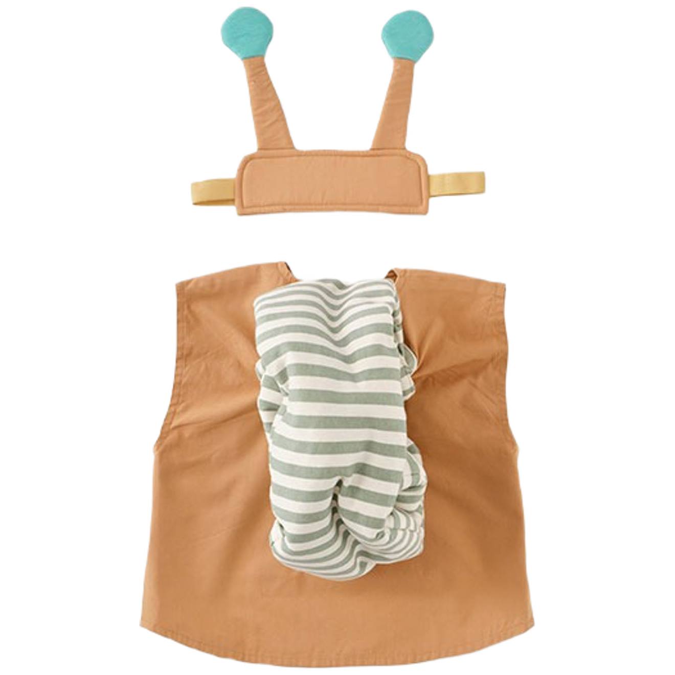 Déguisement Escargot Pour Enfant Marron, Écru, Bleu (Kids Concept) - Image 1