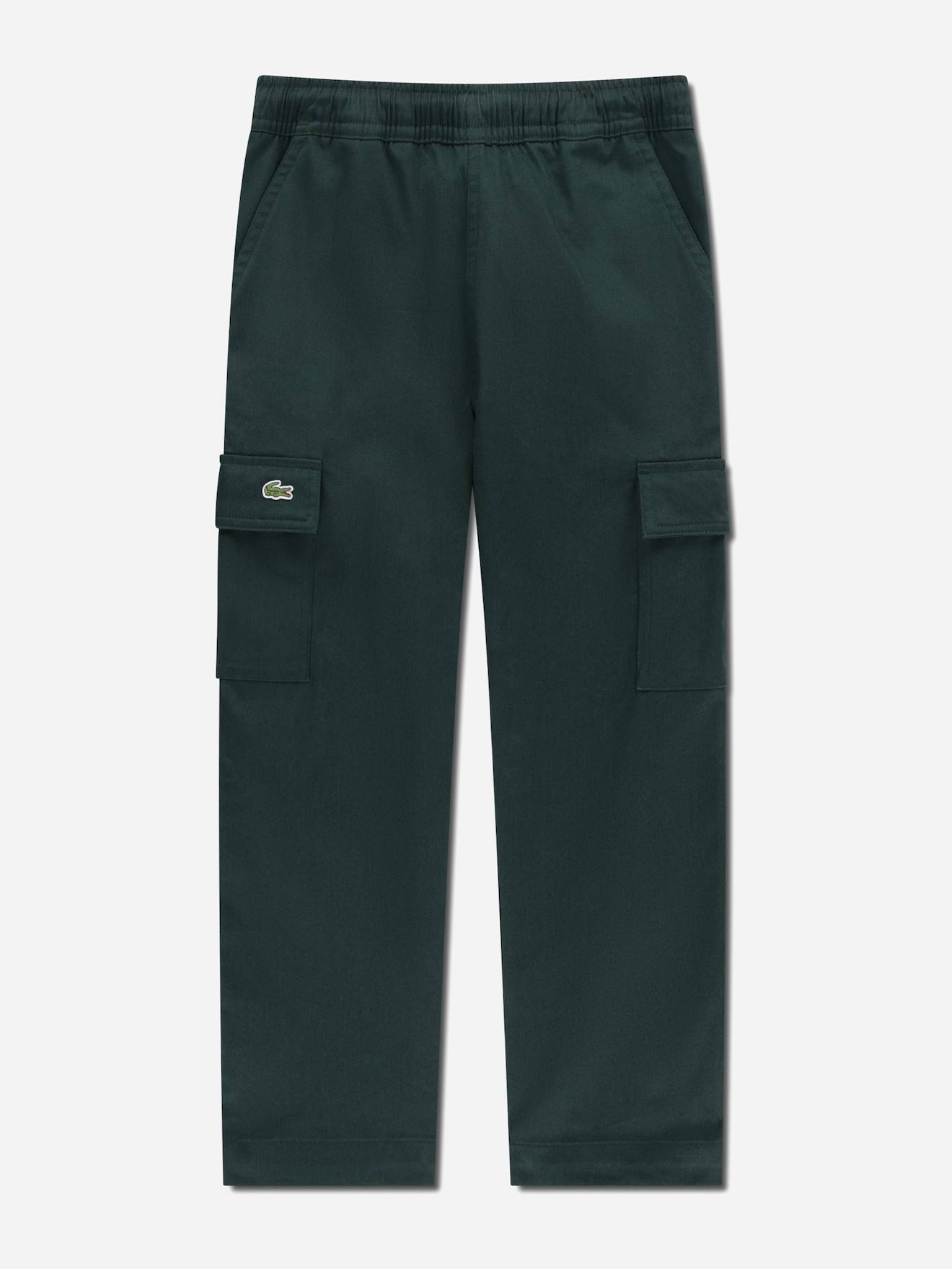 Cargo Taille Élastique Vert Sapin