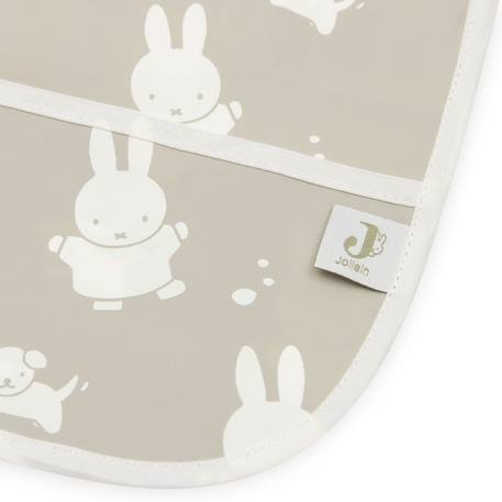 Bavoir à manches imperméable Beige, blanc+Blanc, marron clair+Blanc, rose, bleu+Bleu, blanc+Rose tendre+Vert, blanc 25 - vertbaudet enfant 