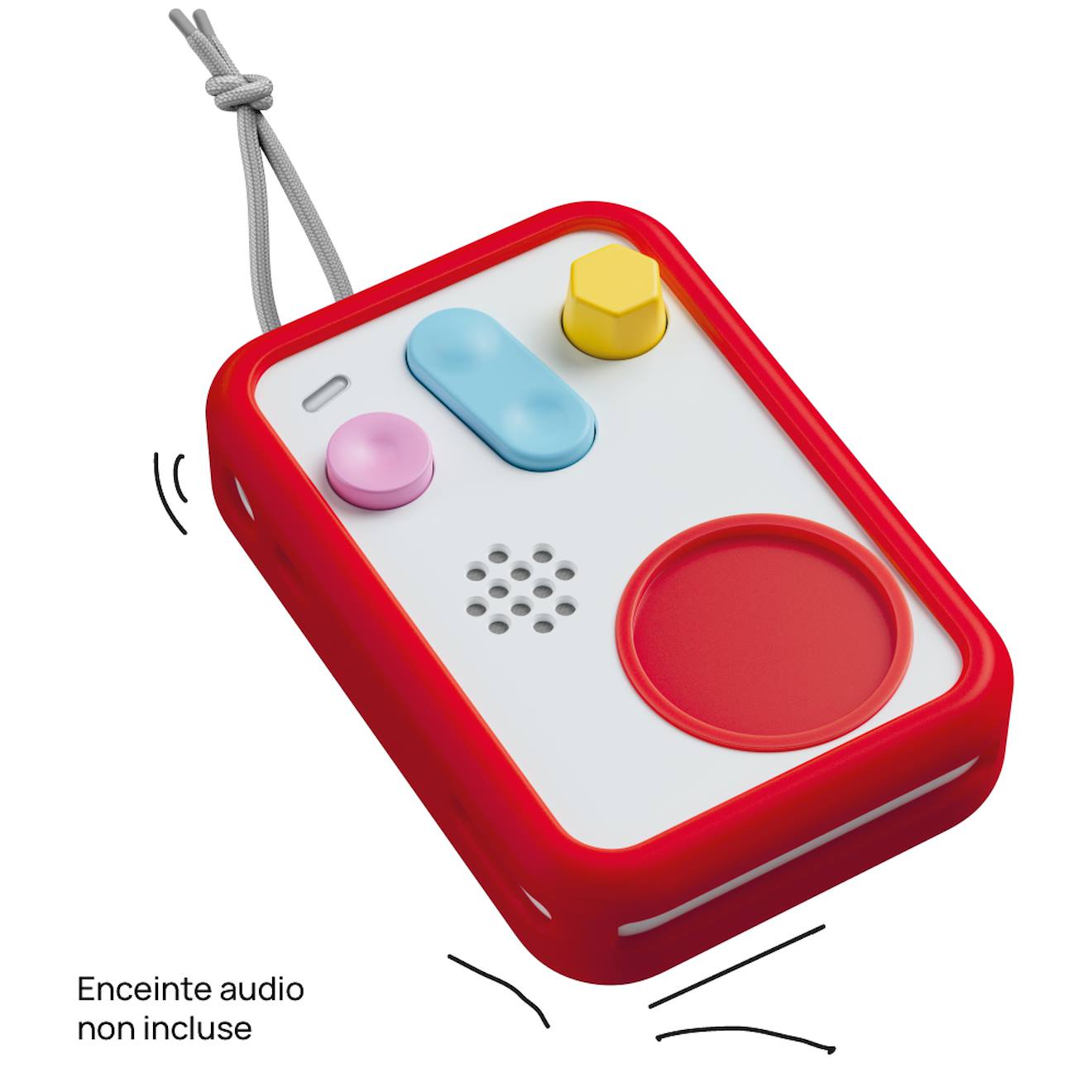 Coque De Protection Patapum Pour Conteuse Faba+ Rouge (Faba) - Image 1