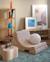 Fauteuil de jeu enfant - pouf design lune en velours côtelé Brown sugar+Toffee 4 - vertbaudet enfant 