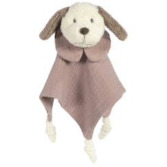 Jouet-Doudou chien en gaze de coton sintra