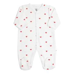 Bébé-Pyjama, surpyjama-Grenouillère manches longues - coeurs