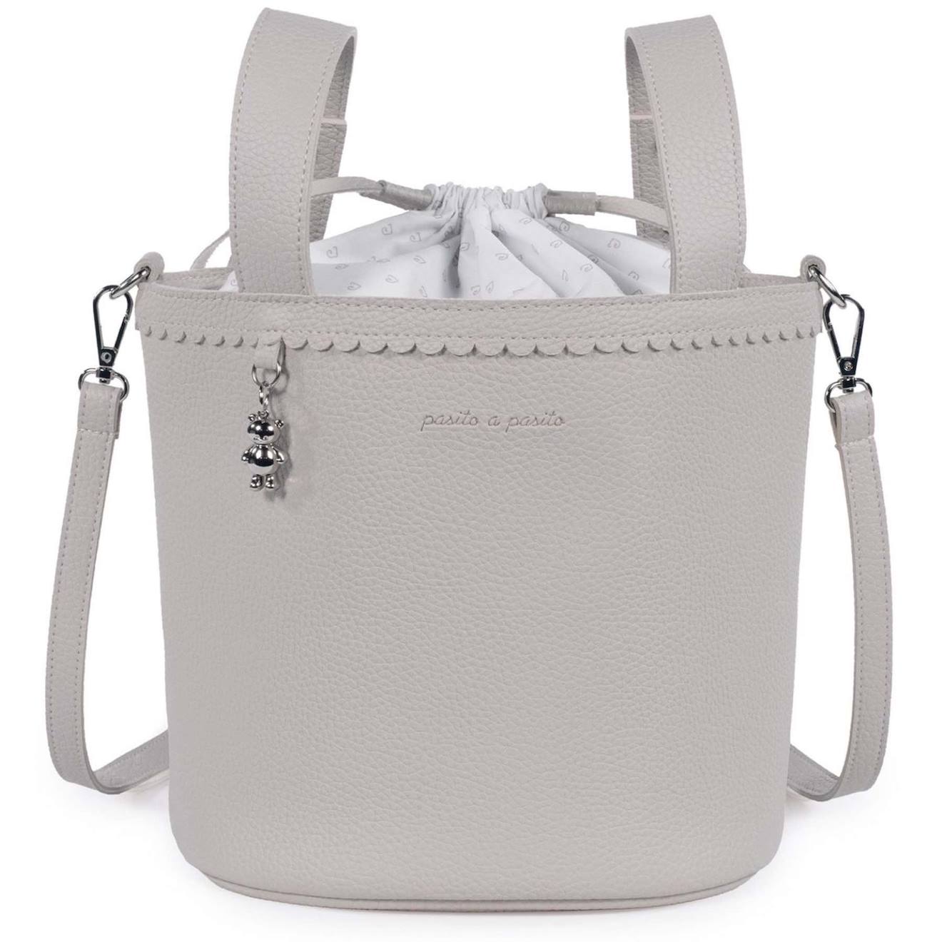 Sac À Langer Sac Poussette Bucket Icon Gris