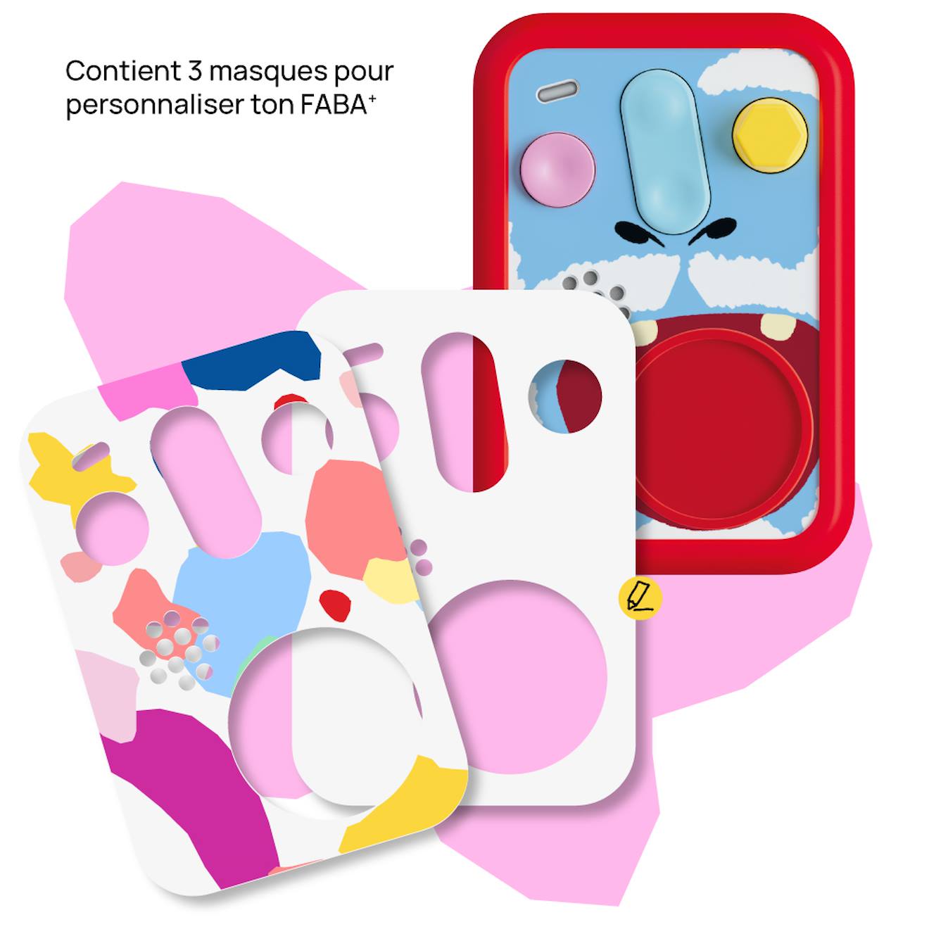 Coque De Protection Patapum Pour Conteuse Faba+ Rouge (Faba) - Image 2