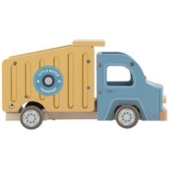 Jouet-Jeux d'imagination-Véhicules, garages, circuits et trains-Camion-benne en bois