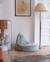 Pouf poire lapin chambre enfant - fauteuil comfortable en velours Dusty beige+Misty green+Salted caramel 12 - vertbaudet enfant 