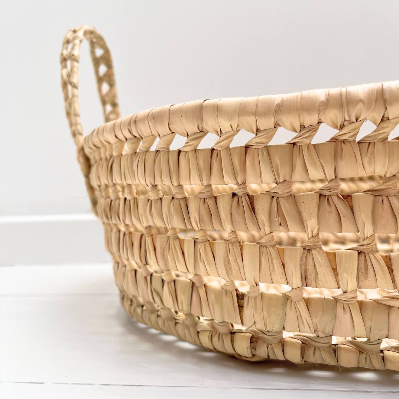 Panier À Langer Osier Ovale Naturel (Home Maison) - Image 1