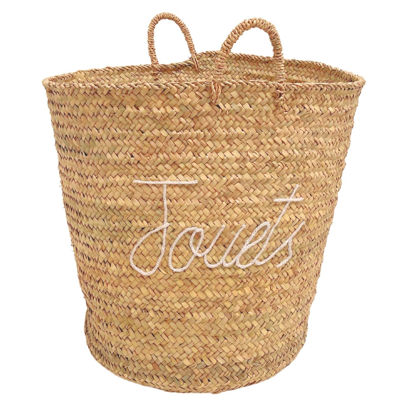 Grand Panier Jouets Xl Blanc (Home Maison) - Couverture