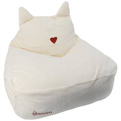 Chambre et rangement-Fauteuil enfant en velours avec oreilles de félin