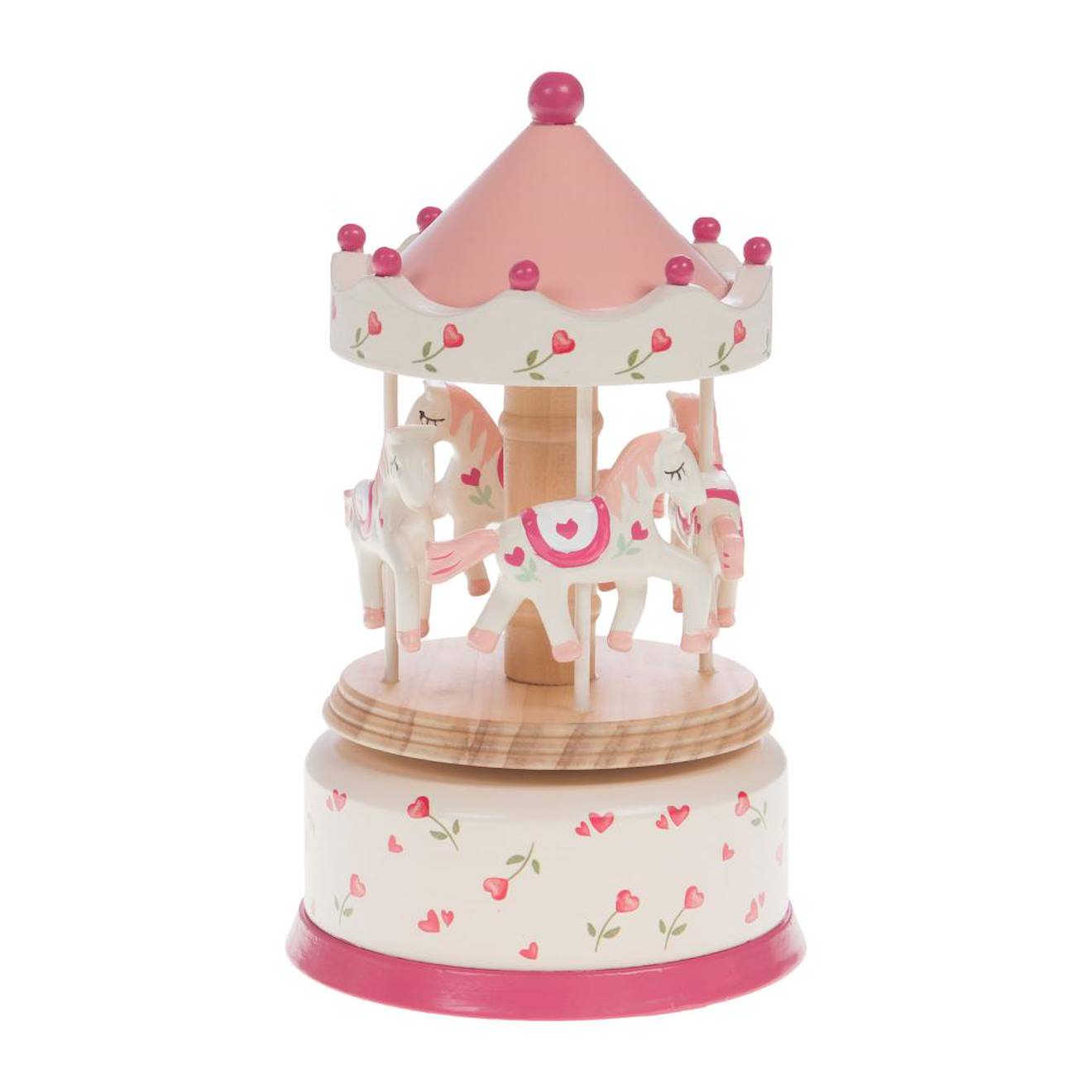 Carrousel Cœur Rose