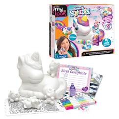 Jouet-Coffret Squeezie surprise maman et ses bébés animaux Licorne