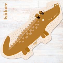 Linge de maison et décoration-Décoration-Tapis forme alligator isidore