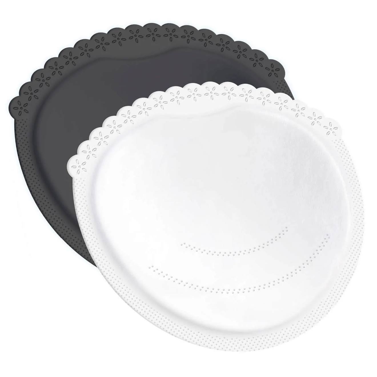 Coussinet D'allaitement 40 Pièces Blanc & Noir Blanc / Noir