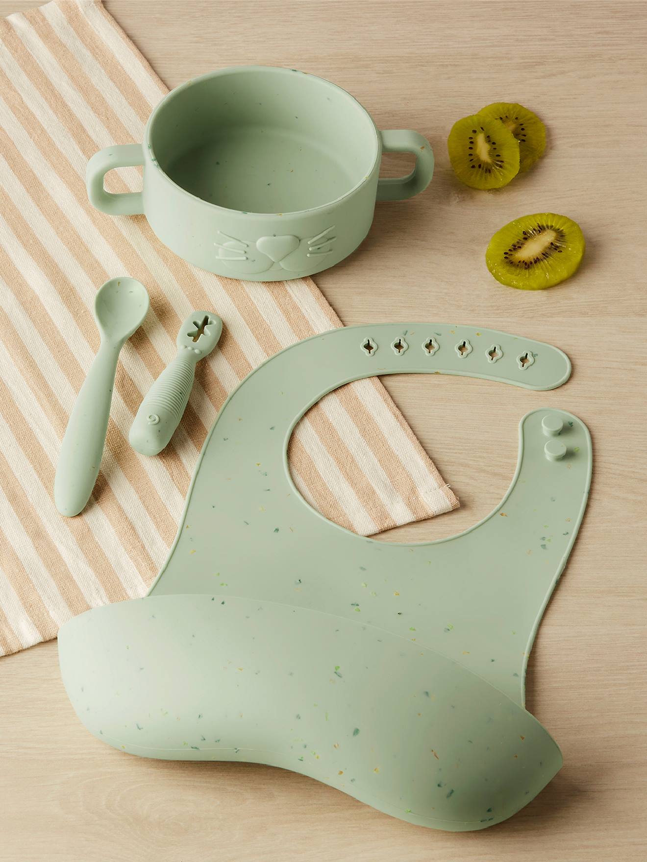 Coffret premier repas vert