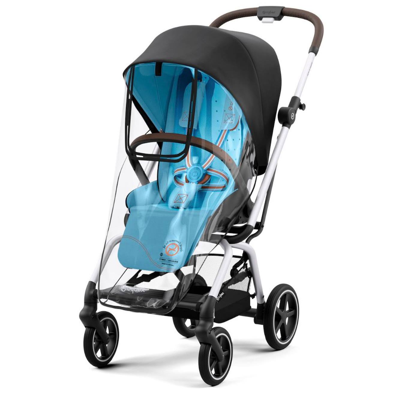 Habillage Pluie Pour Poussettes Eezy S Twist Transparent