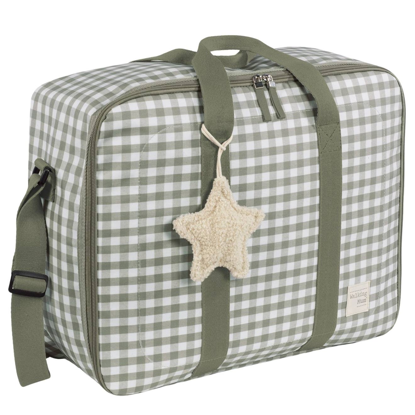 Valise De Maternité Caetana Sand Vert (Walking Mum) - Image 1