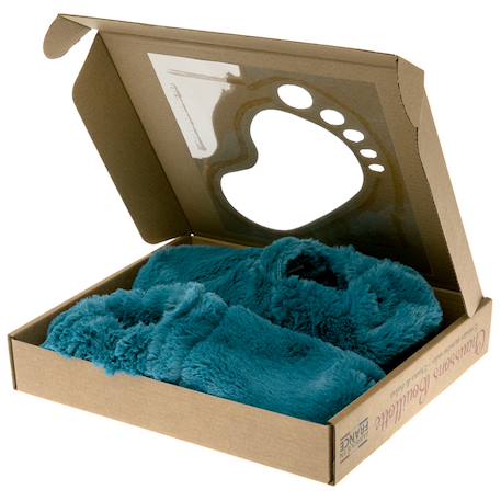 Chaussons chauffants - du 36 au 42 Beige+Bordeaux+Caramel+Céleste+Corail+Gris+Gris pailleté+Lavande+Noir+Prune+Rose+Vert pastel 15 - vertbaudet enfant 