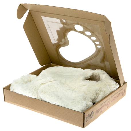 Chaussons chauffants - du 36 au 42 Beige+Bordeaux+Caramel+Céleste+Corail+Gris+Gris pailleté+Lavande+Noir+Prune+Rose+Vert pastel 3 - vertbaudet enfant 