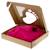 Chaussons chauffants - du 36 au 42 Beige+Bordeaux+Caramel+Céleste+Corail+Gris+Gris pailleté+Lavande+Noir+Prune+Rose+Vert pastel 7 - vertbaudet enfant 
