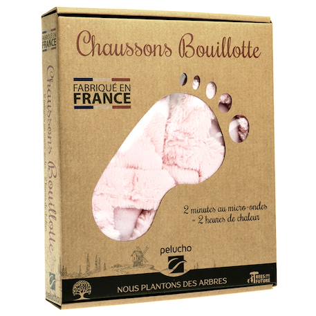 Chaussons chauffants - du 36 au 42 Beige+Bordeaux+Caramel+Céleste+Corail+Gris+Gris pailleté+Lavande+Noir+Prune+Rose+Vert pastel 44 - vertbaudet enfant 