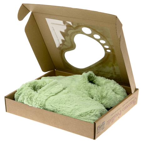 Chaussons chauffants - du 36 au 42 Beige+Bordeaux+Caramel+Céleste+Corail+Gris+Gris pailleté+Lavande+Noir+Prune+Rose+Vert pastel 47 - vertbaudet enfant 