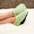 Chaussons chauffants - du 36 au 42 Beige+Bordeaux+Caramel+Céleste+Corail+Gris+Gris pailleté+Lavande+Noir+Prune+Rose+Vert pastel 45 - vertbaudet enfant 