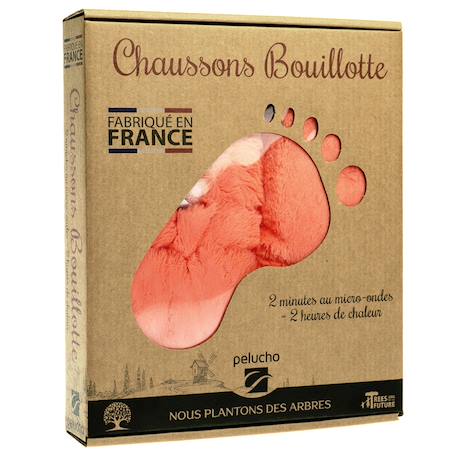 Chaussons chauffants - du 36 au 42 Beige+Bordeaux+Caramel+Céleste+Corail+Gris+Gris pailleté+Lavande+Noir+Prune+Rose+Vert pastel 20 - vertbaudet enfant 
