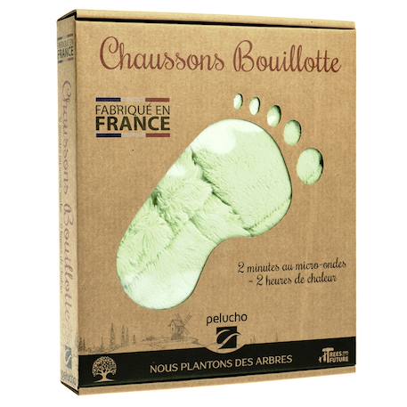 Chaussons chauffants - du 36 au 42 Beige+Bordeaux+Caramel+Céleste+Corail+Gris+Gris pailleté+Lavande+Noir+Prune+Rose+Vert pastel 48 - vertbaudet enfant 