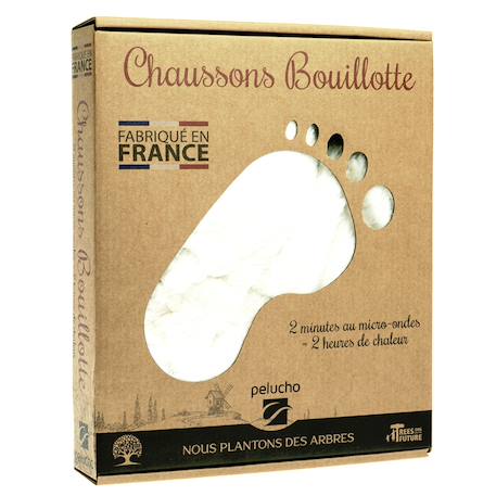 Chaussons chauffants - du 36 au 42 Beige+Bordeaux+Caramel+Céleste+Corail+Gris+Gris pailleté+Lavande+Noir+Prune+Rose+Vert pastel 4 - vertbaudet enfant 