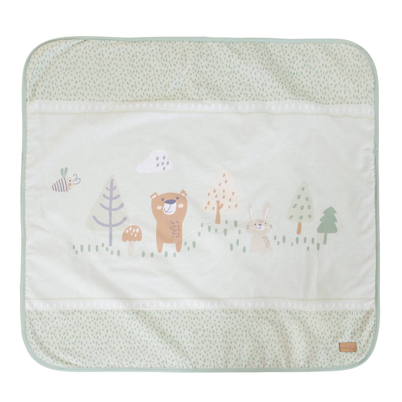 Couverture Douce En Coton Face Polaire Et Motifs Étoiles Woodland Buddies