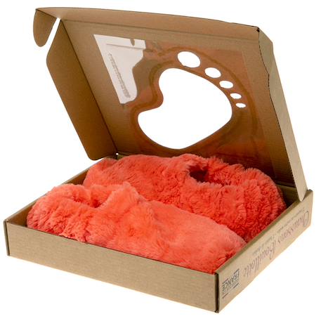 Chaussons chauffants - du 36 au 42 Beige+Bordeaux+Caramel+Céleste+Corail+Gris+Gris pailleté+Lavande+Noir+Prune+Rose+Vert pastel 19 - vertbaudet enfant 