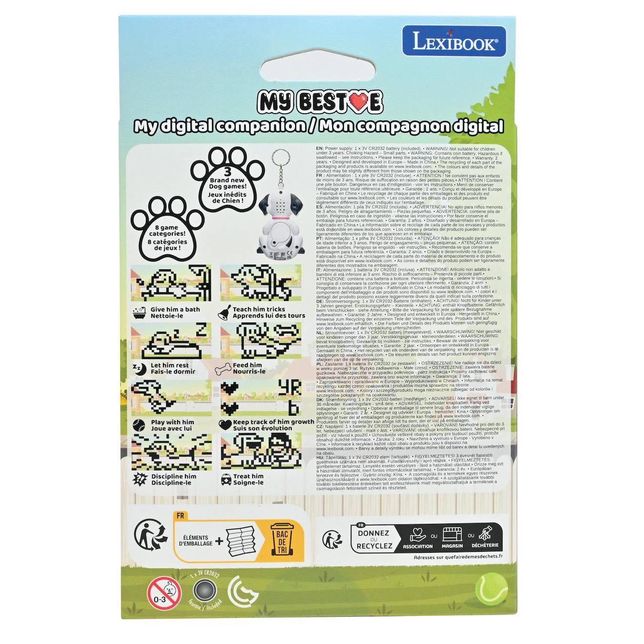 Console My Best-E® 2 Chats avec écran LCD et porte-clés Console My Best-E® 2 Chats avec écran LCD et porte-clés