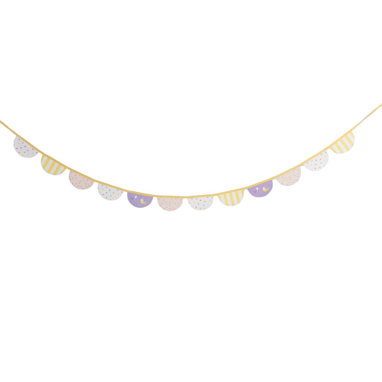 Guirlande Fanions Mia 2,4 Mètres Décoré