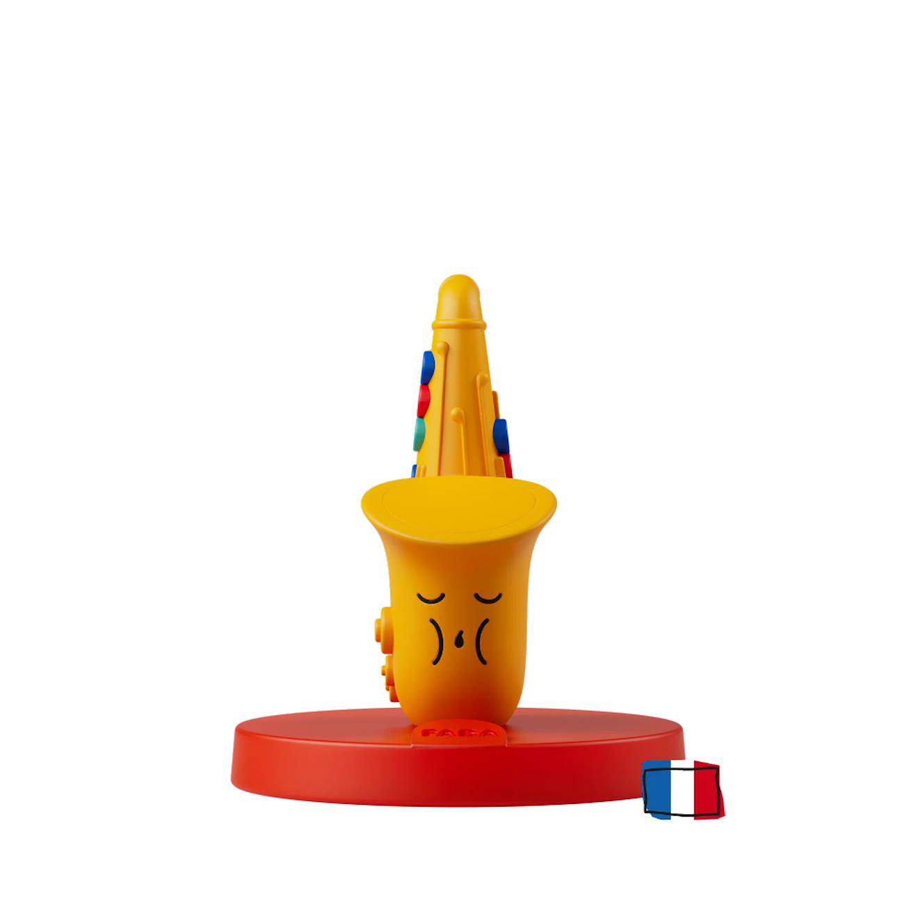 Personnage Sonore Au Rythme Du Jazz Multicolore