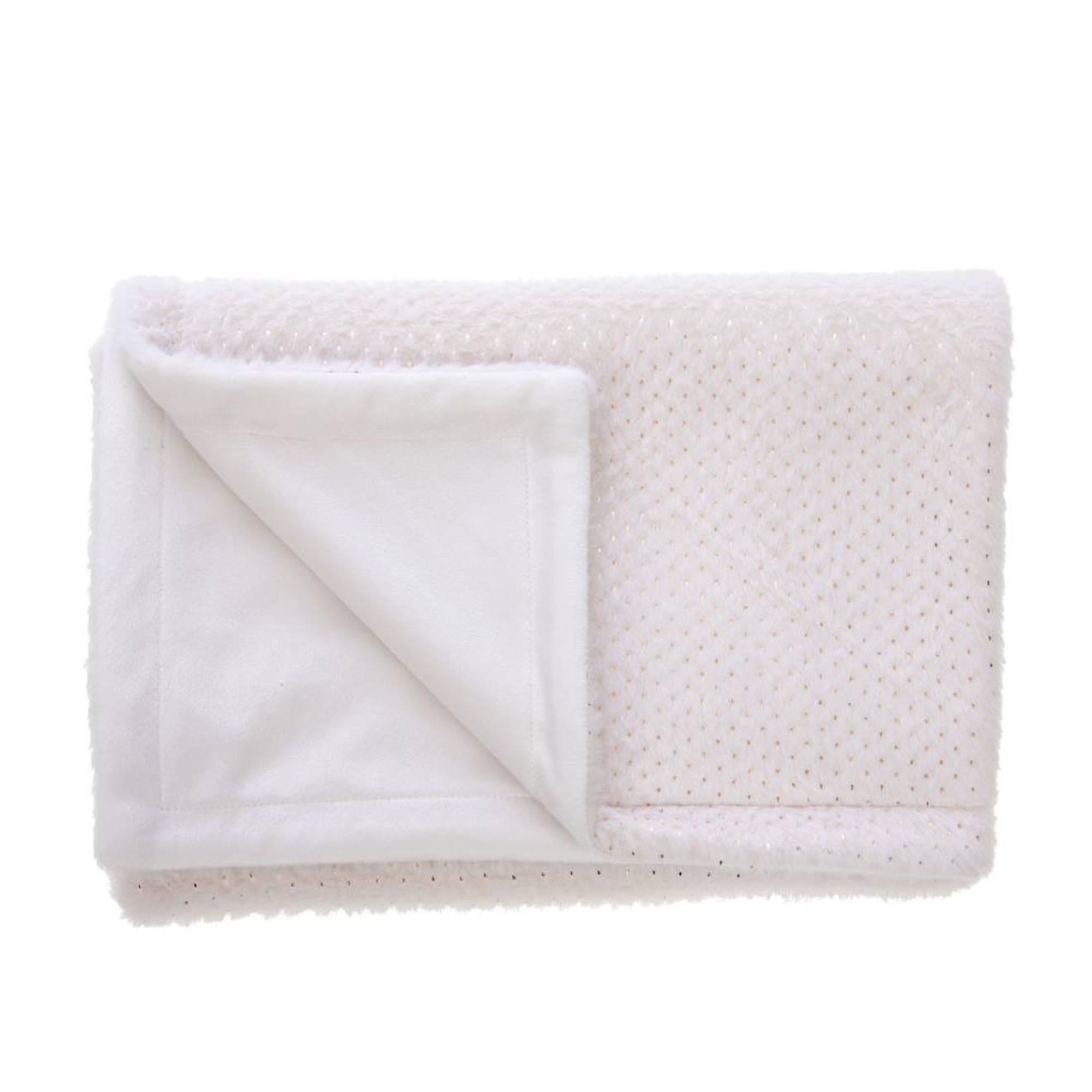 Plaid Enfant Et Or Beige