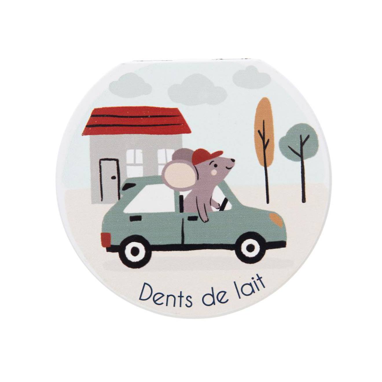 Boite À Dents De Lait Voiture Décoré