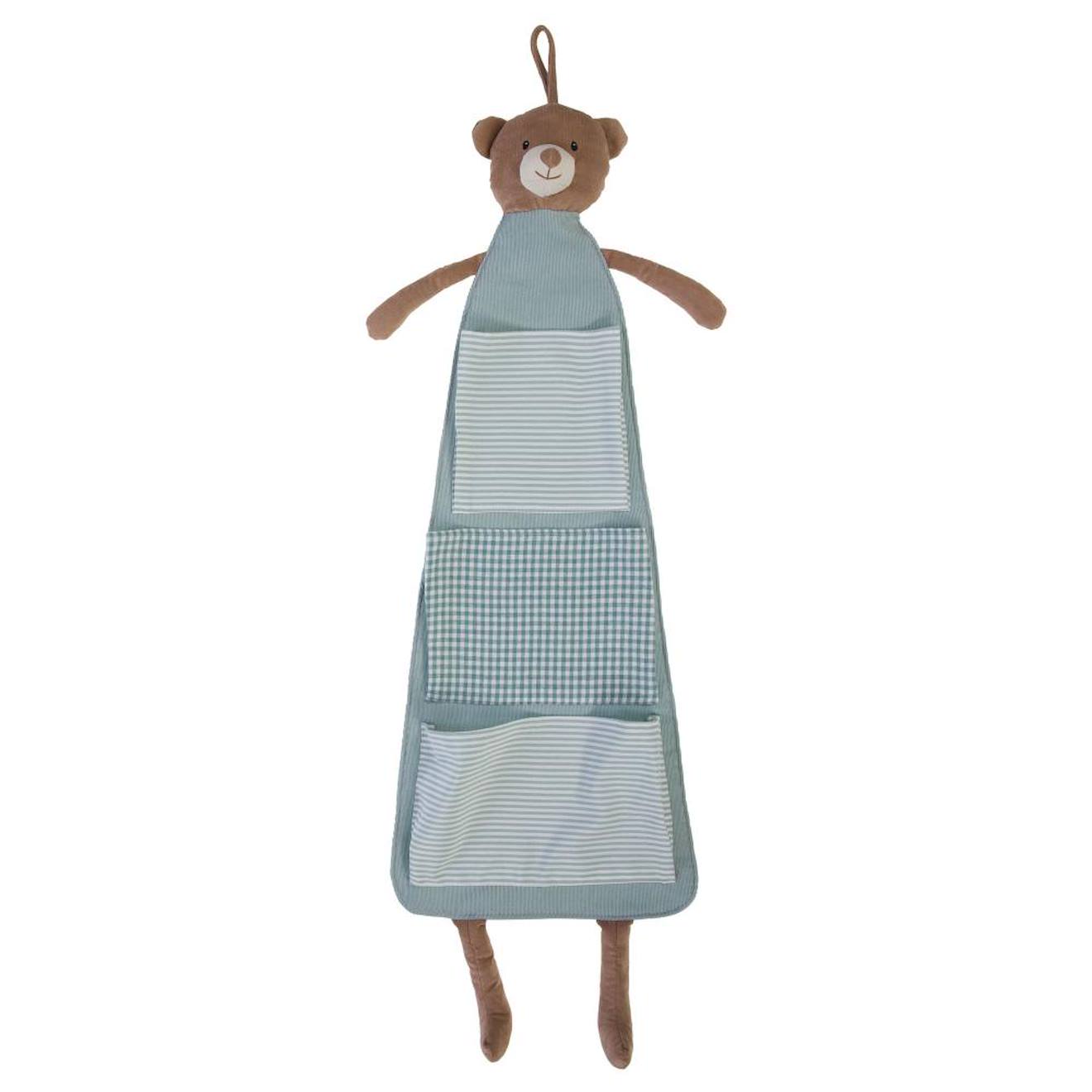 Rangement Mural Ourson Bleu