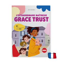 Jouet-Livres-Livre avec livre audio l' extraordinaire maîtresse grace trust - à lire et écouter