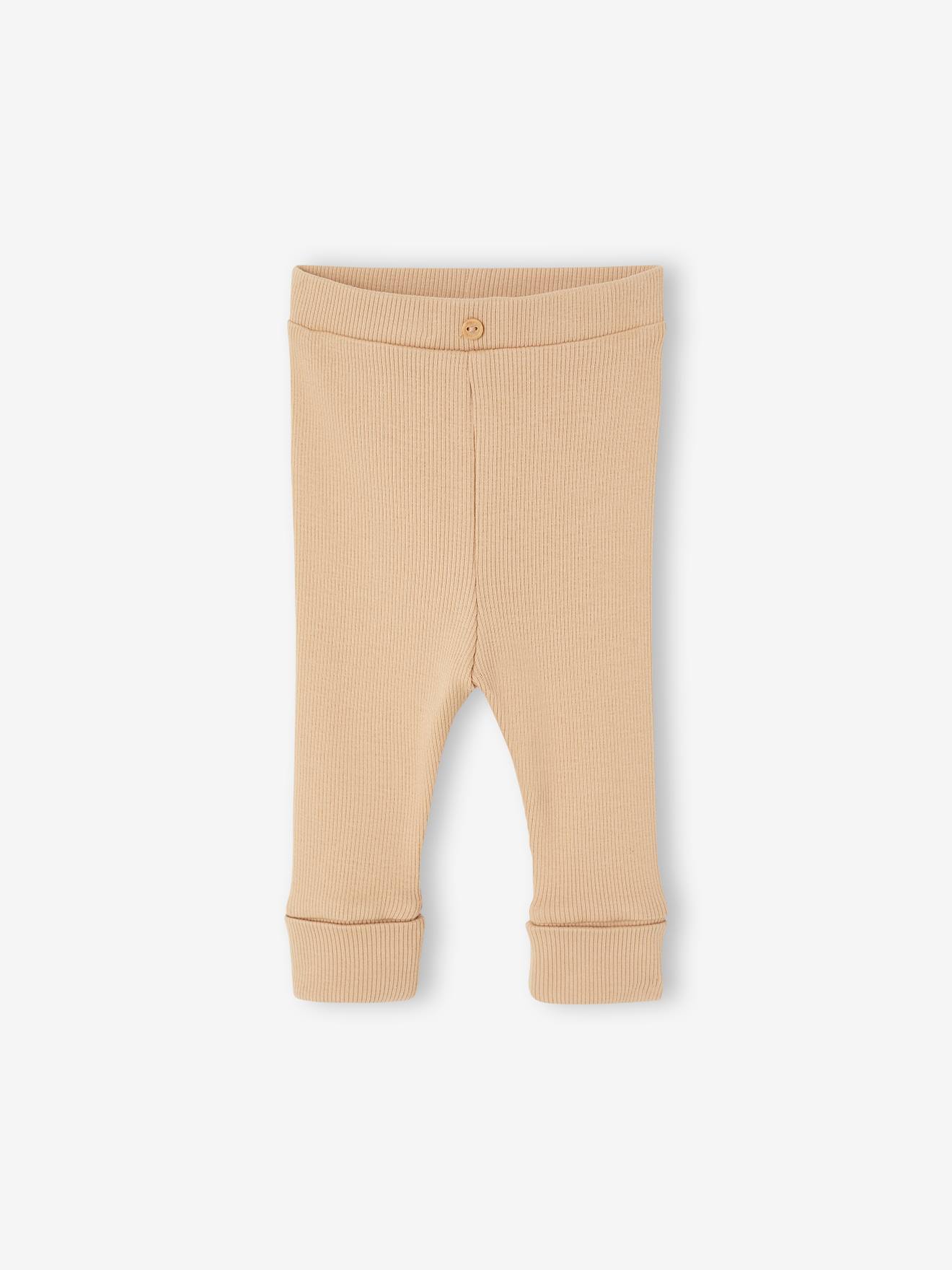 Legging bébé naissance évolutif brun