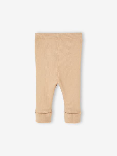 Legging bébé naissance évolutif beige+brun+marine+ROSE CLAIR UNI 5 - vertbaudet enfant 