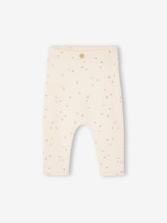Bébé-Pantalon, jean-Legging bébé fille en côtes 