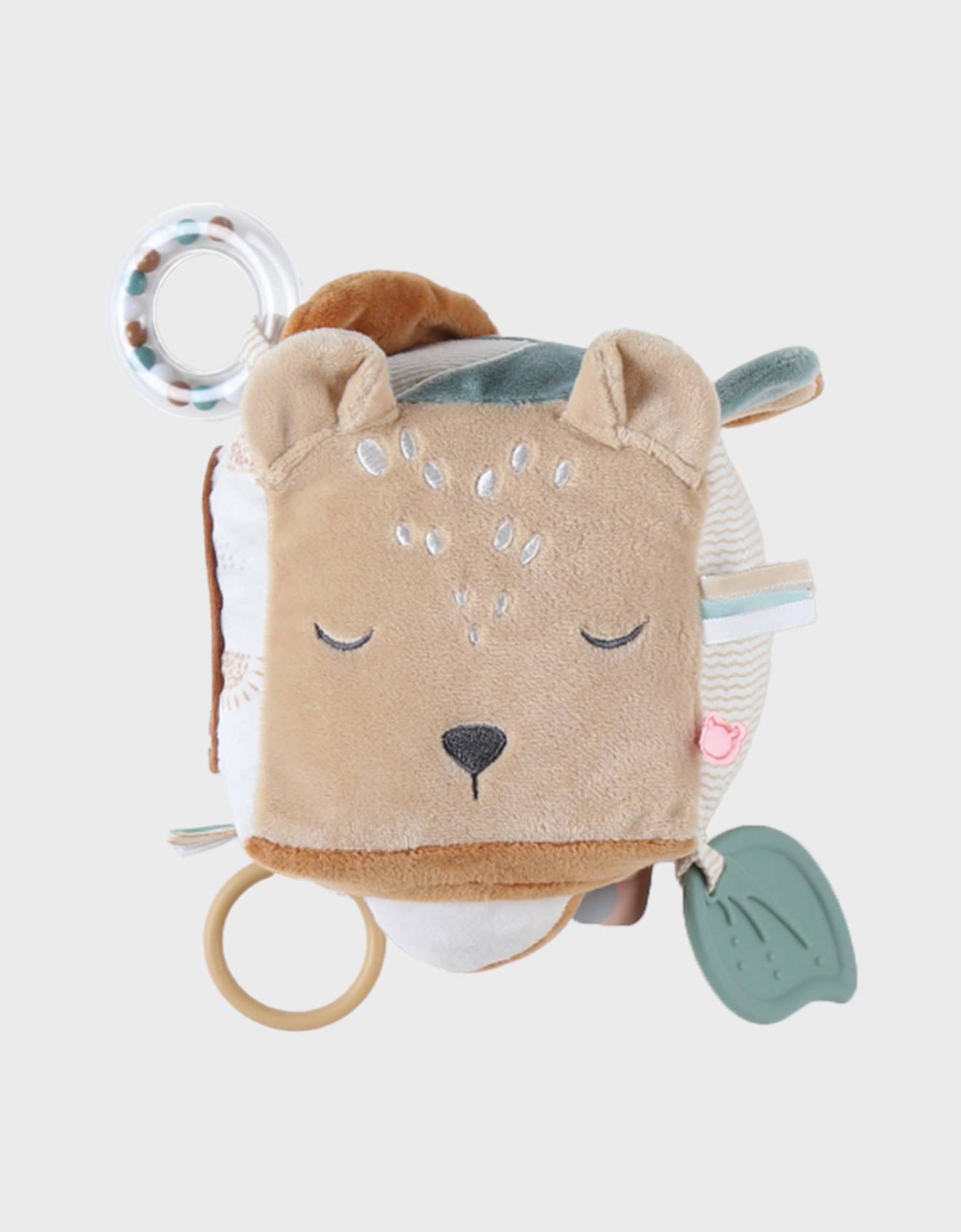 Cube D'activités Babou & Kendi En Veloudoux Beige (Noukies) - Image 2