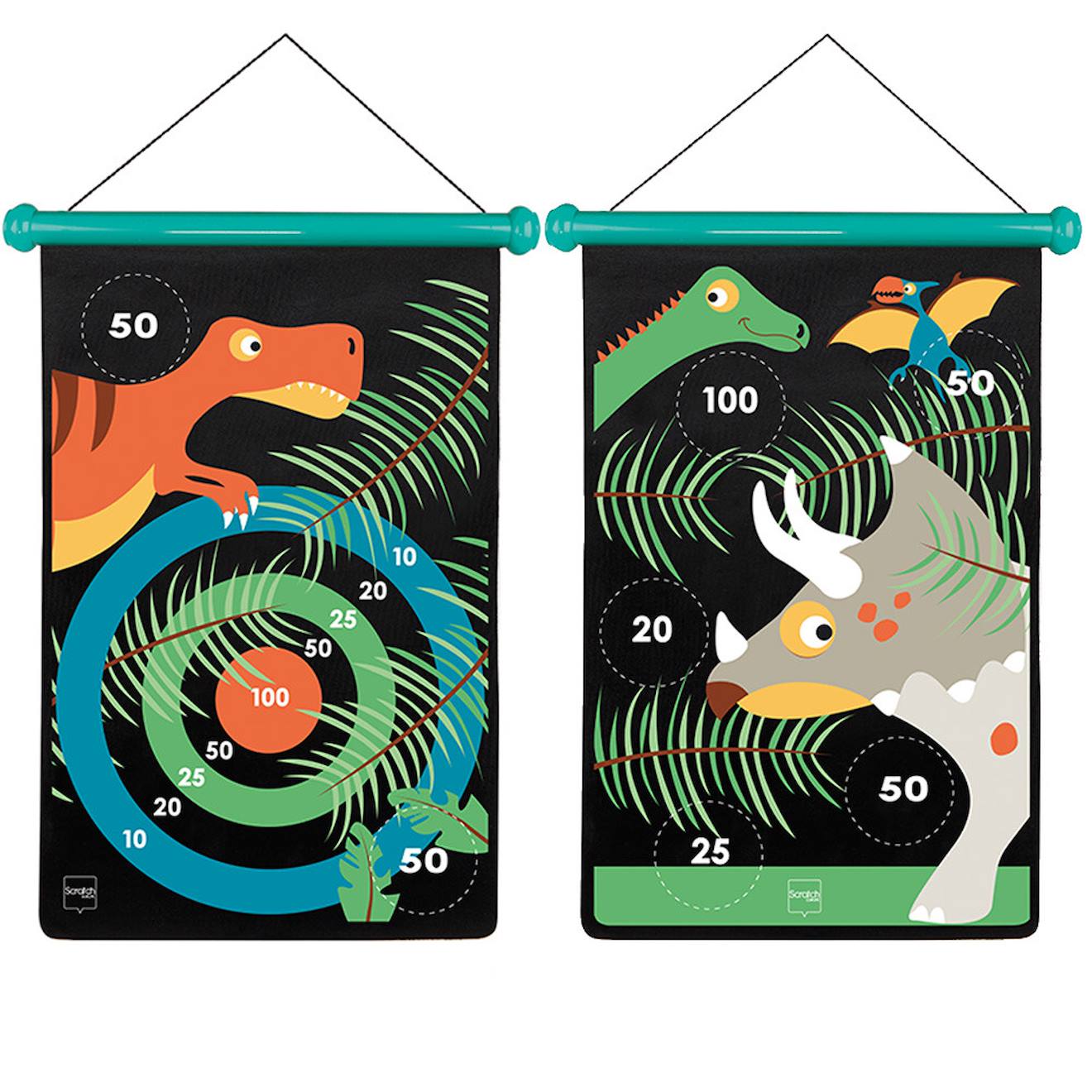 Jeu De Fléchettes - Le Monde Des Dinos Multicolor